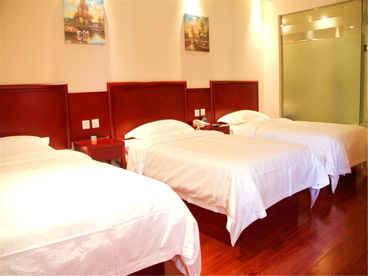 Greentree Inn Anhui Hefei Heyu Rd. Dayun City Express Hotel Longtang ภายนอก รูปภาพ