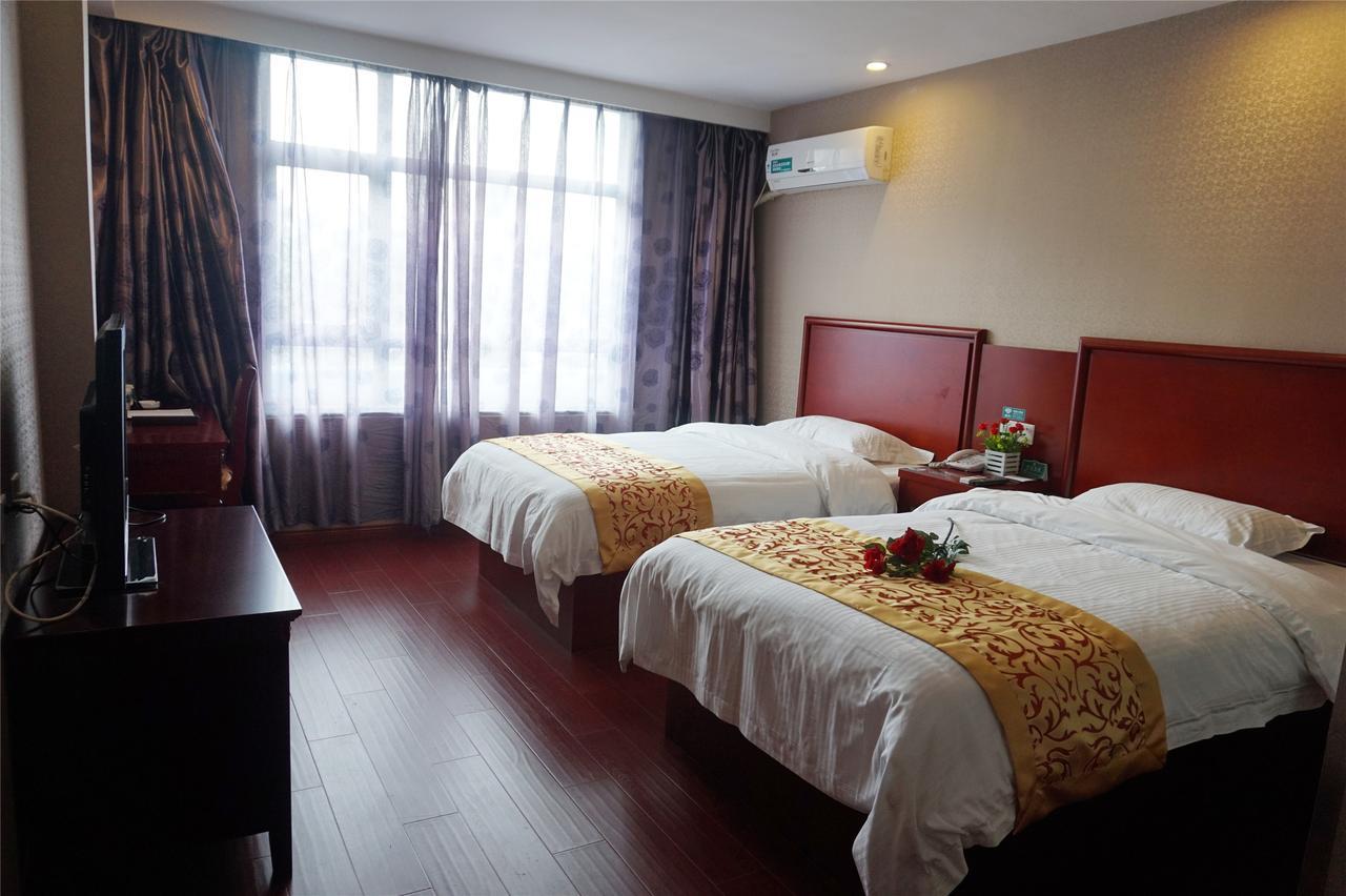 Greentree Inn Anhui Hefei Heyu Rd. Dayun City Express Hotel Longtang ภายนอก รูปภาพ